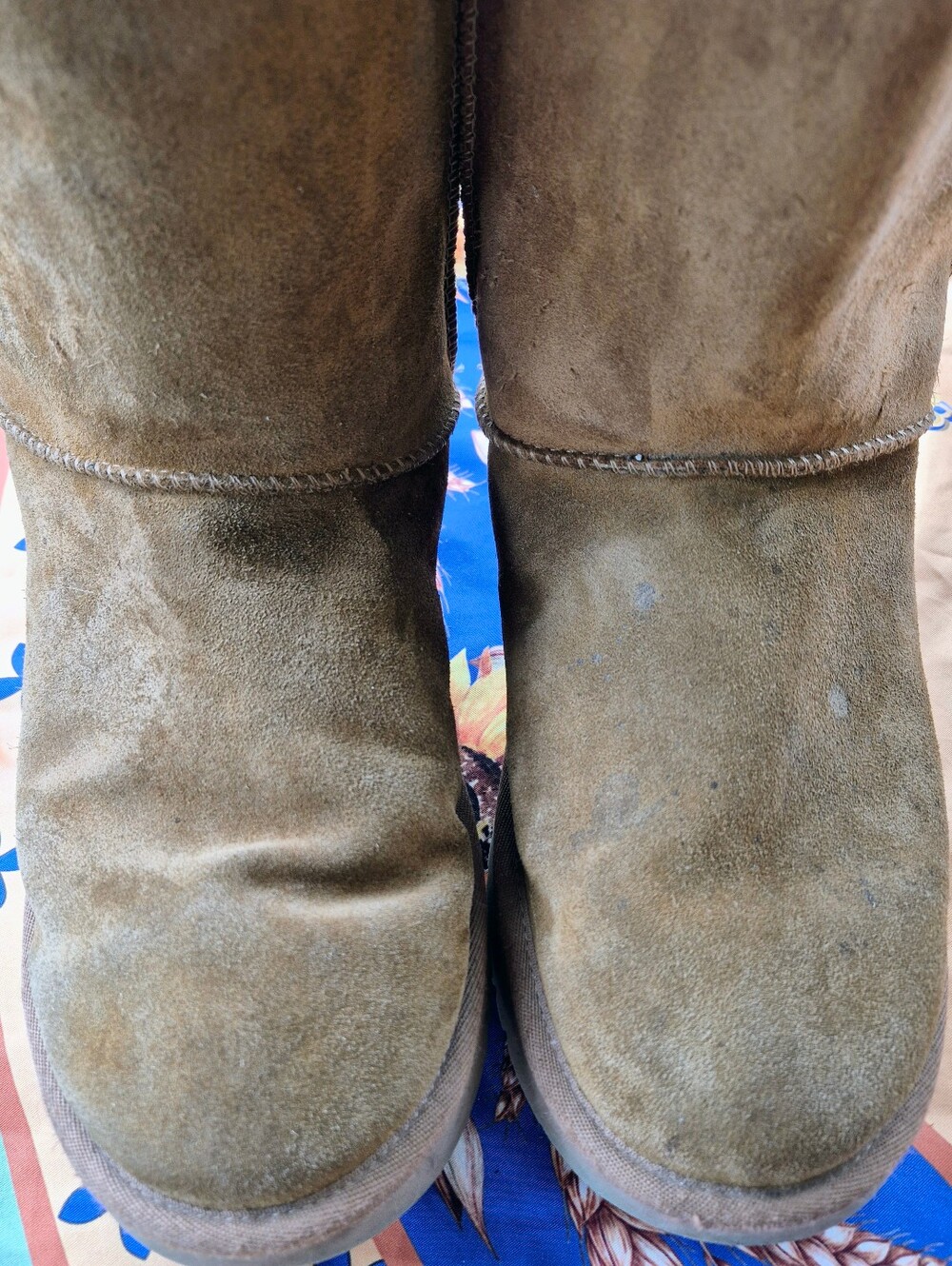 KOOLABURA by UGG π€ TALL BOOT π€ Chestnut Suede, Sheep/Sherpa Lining π«Ά US 10 - Picture 8 of 11